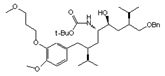 Carbamic Acid, N-[(1S,2S,4S)-2-Hydroxy-1-[(2S)-2-[[4-Methoxy-3-(3-Methoxypropoxy)Phenyl]Methyl]-3-Methylbutyl]-5-Methyl-4-[(Phenylmethoxy)Methyl]Hexyl]-, 1,1-Dimethylethyl Ester